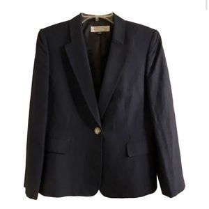 Tahari petite suit jacket - navy blue